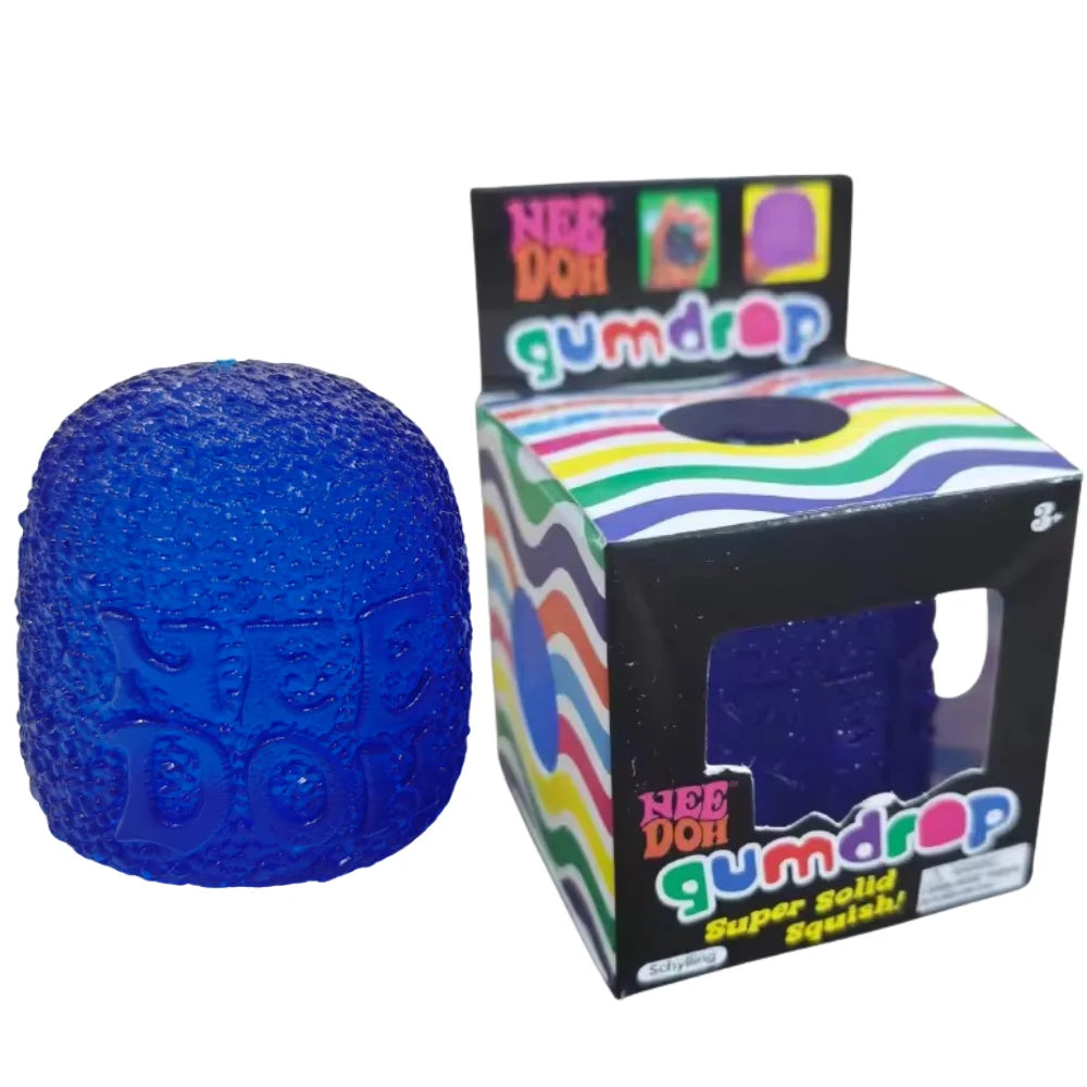 Gumdrop Soft Sensory Fidget Squeeze Ball – Stress Relief Toy