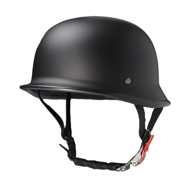 Retro Half Helmet with Goggles
