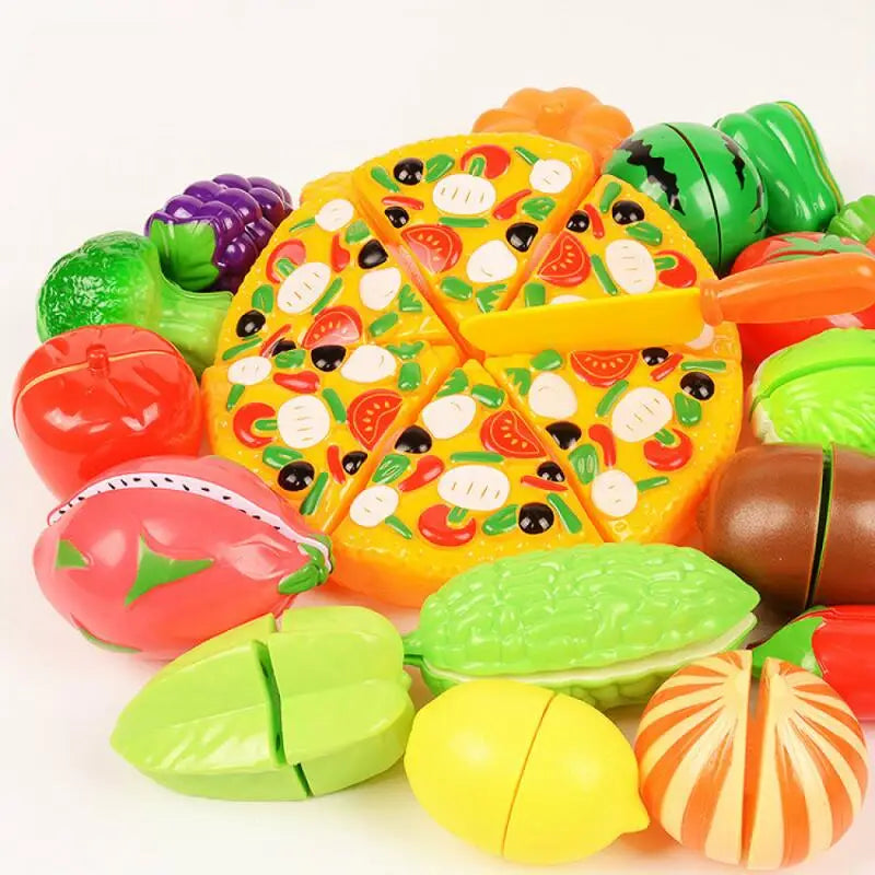 Interactive Fruit & Vegetable Cutting Play Set