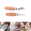 Wood Carving Knife with Ergonomic Wooden Handle
