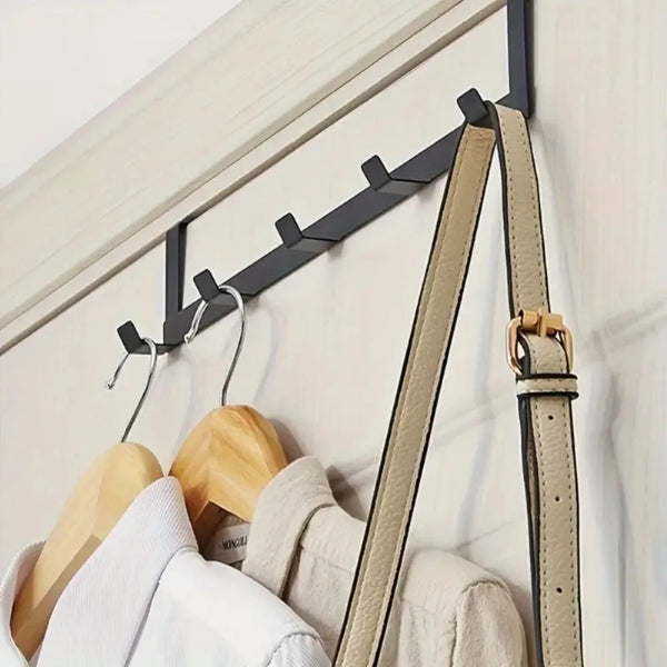 5-Hook Over-the-Door Organizer