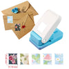 Perforadora con forma de sello para manualidades y scrapbooking