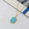 Turquoise Beaded Layering Necklace