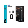 A cyan 650mAh battery pack for a cordless soldering iron with a digital display and LED smart screen.