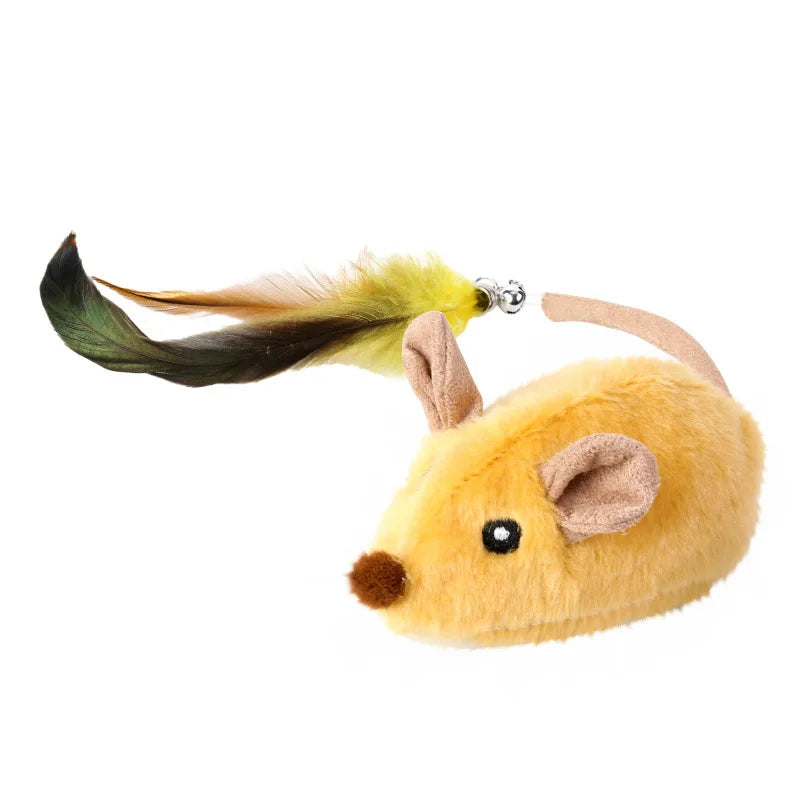 Juguete de Ratón Automático para Gatos con Sonido