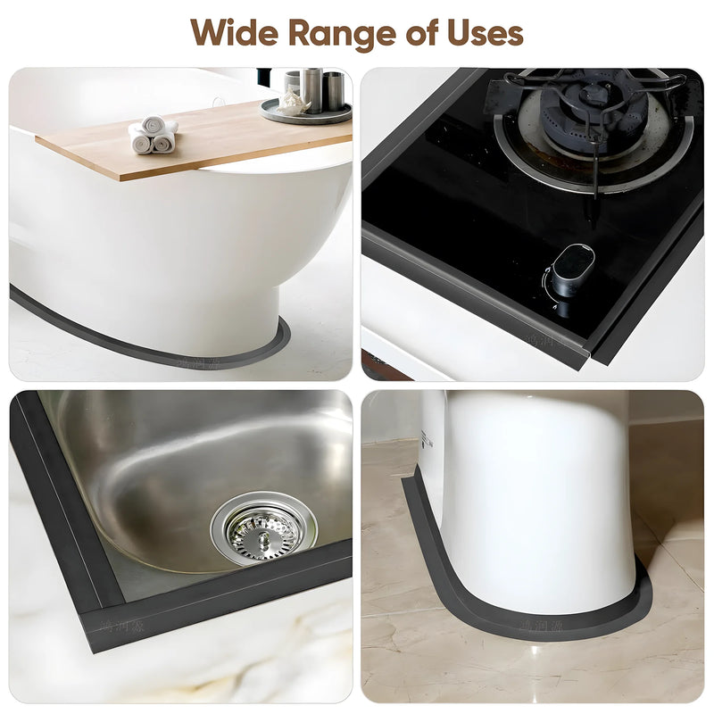 Waterproof PVC Sealing Tape for Bathrooms & Kitchens