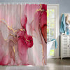 Luxury Marble Abstract Fluid Pattern Shower Curtain