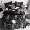 Modern Polyester Duvet Cover Set with Two Pillowcases