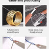 Complete Hand Sewing Tool Kit with Large-Eye Needles