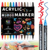 Dual-Tip Acrylic Paint Pens