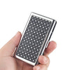 Slim Metal Cigarette Case – Durable & Portable Smoker's Holder