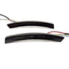 Black LED daytime running lights for a Honda CR-V with dynamic turn signal.
