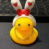 Adorable Rubber Duck Dashboard Ornament