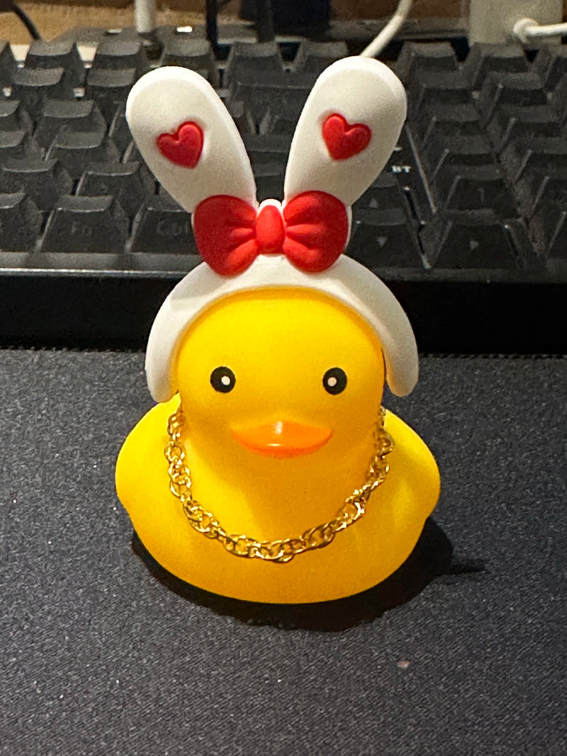 Adorable Rubber Duck Dashboard Ornament