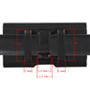 Universal Nylon Phone Pouch with Card Slots and Belt Clip