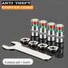 Tire Pressure Monitoring Valve Caps with Color Alert Indicators (4-Pack)