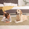 Waffle Weave Bath Mat with Non-Slip Backing
