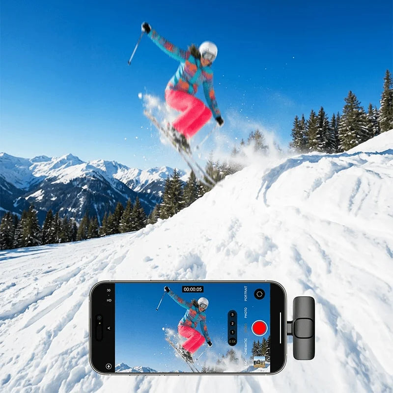 Wireless Lavalier Microphone with Noise Reduction