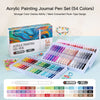 Vibrant Acrylic Gel Pens Set for Art & Writing