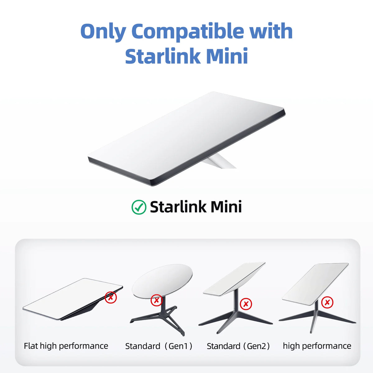 Adjustable Aluminum Tripod Stand for Starlink Mini