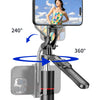 Adjustable Selfie Stick Tripod with Bluetooth Remote and Fill Light