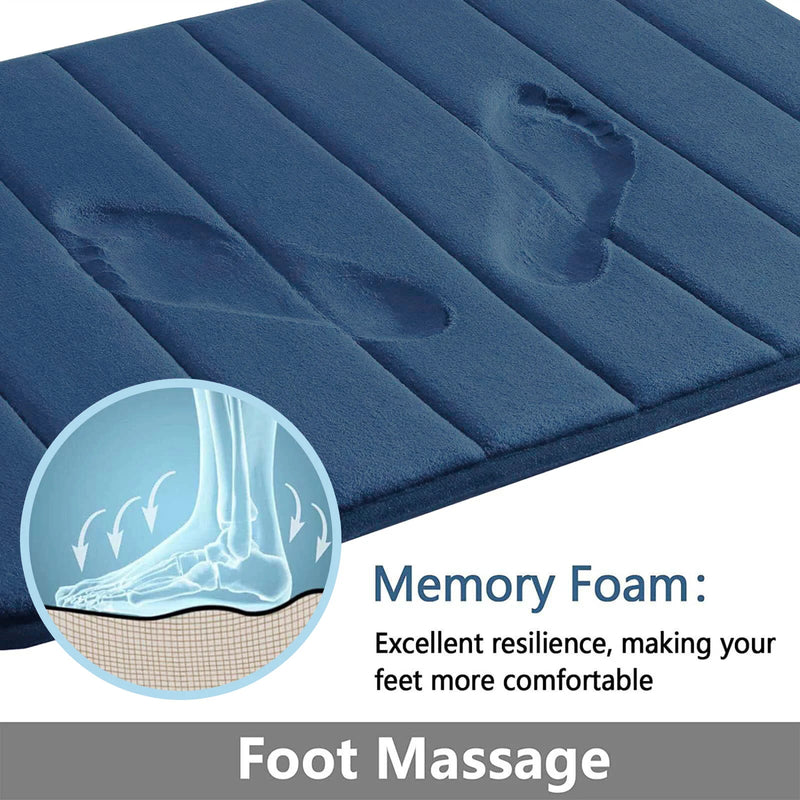 Memory Foam Bath Mat with Non-Slip Backing