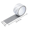 Roll of self-adhesive fiberglass screen repair patches for window or door screens