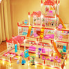 Enchanted Princess Castle DIY Dollhouse with LED Lights