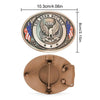Decorative Flag Eagle Beer Belt Buckle