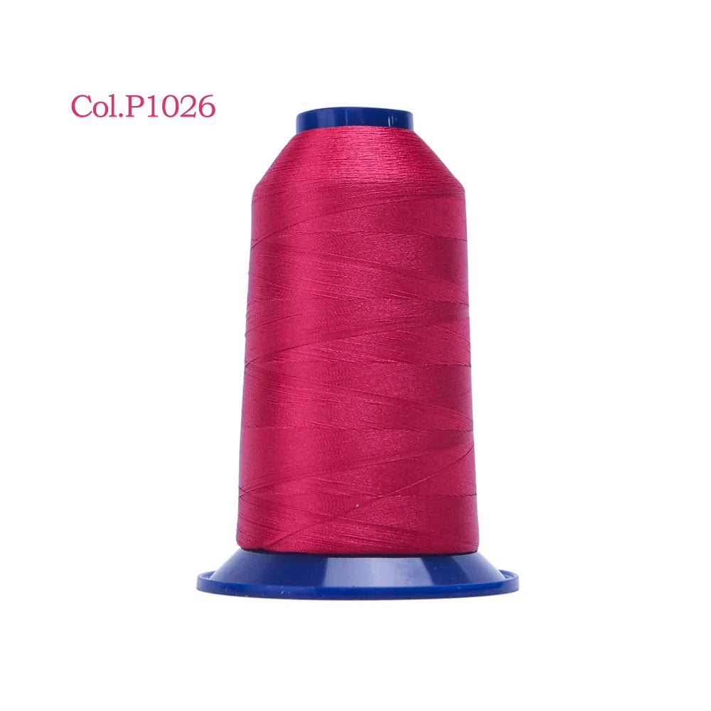 High-Tenacity Polyester Embroidery Thread (120D/2, 40wt) for Home & Industrial Machines