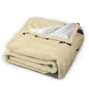 Cozy Grey Totoro-Inspired Fleece Throw Blanket