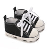 Classic Canvas First Walker Shoes for Babies with Star Print