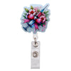 Glitter Acrylic Retractable ID Badge Reel
