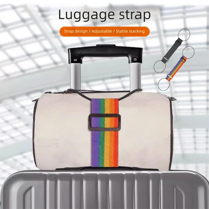 Adjustable Luggage Strap with Quick-Release Buckle