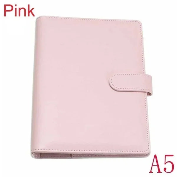 Premium wiederbefüllbares Leder-Notizbuch-Organizer