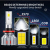 Super Bright LED Headlight Bulbs – 6500K Cool White, Plug-and-Play