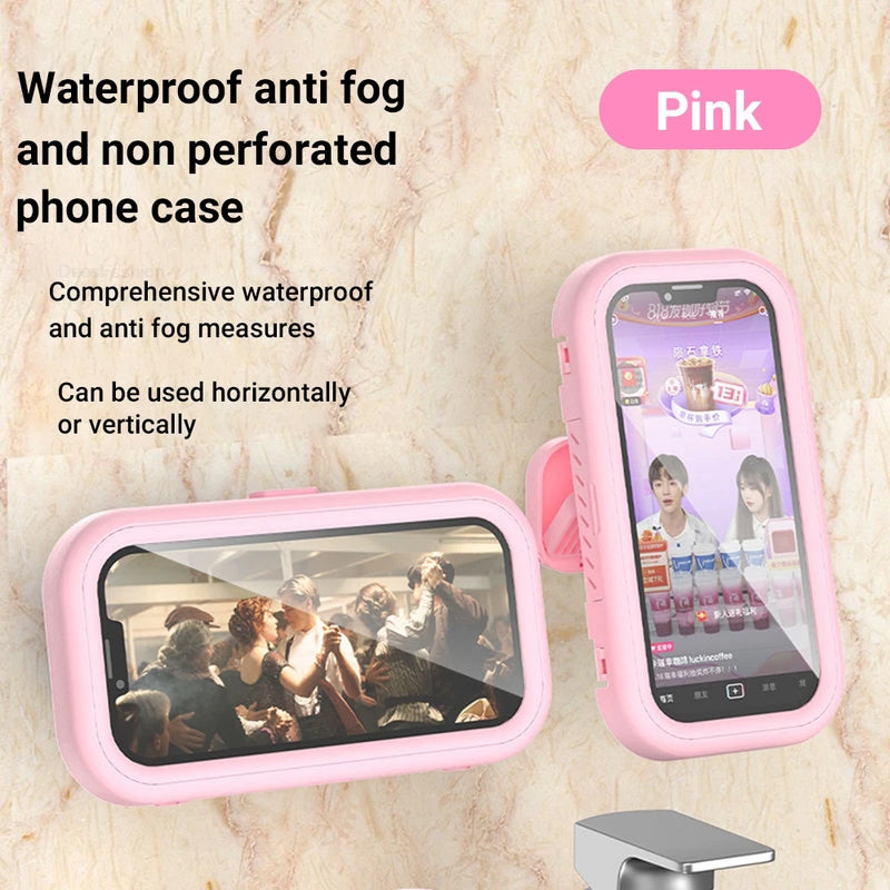Adjustable Waterproof Shower Phone Holder