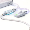 2-in-1 USB-C Gaming Keyboard Cable with RGB Lighting