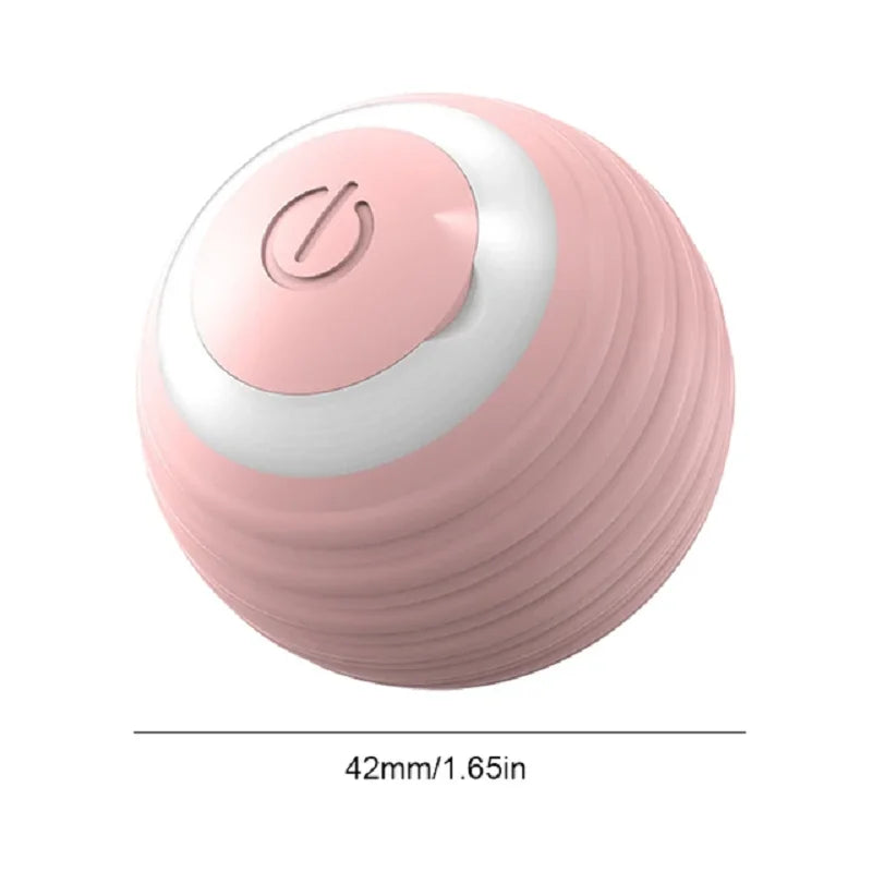 Smart Sensor Cat Toy Ball with Chirping Bird Teaser