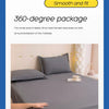 Waterproof Fitted Bed Sheet with 360-Degree Elastic Band