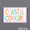 Encouraging Embroidery Iron-On Patches for Clothing and Accessories