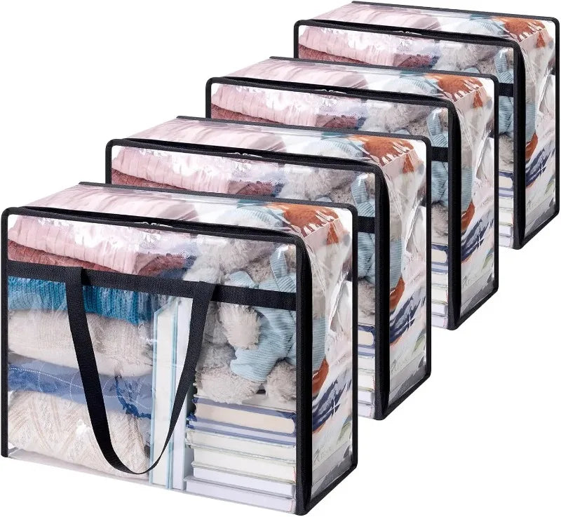 Extra-Large Waterproof Storage Bag with Handle and Zipper