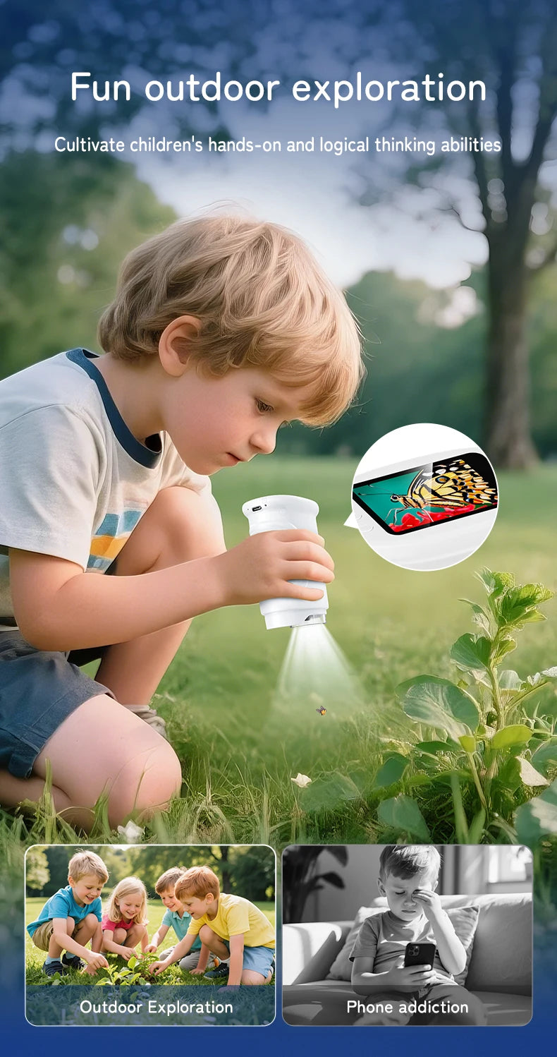 Portable Digital Microscope for Kids
