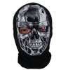 Cotton Balaclava Face Mask with Skull Design