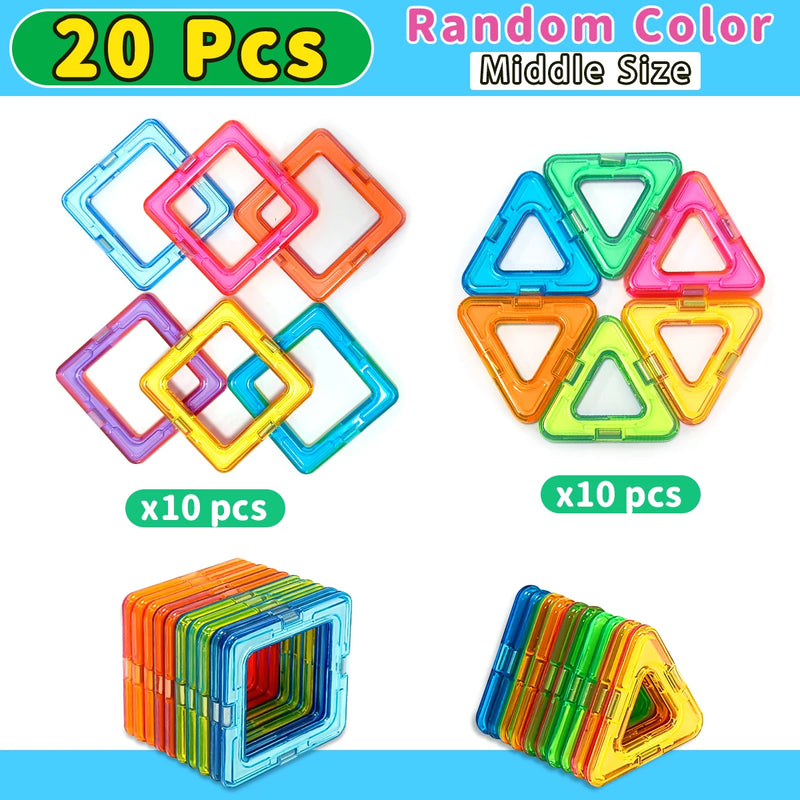 Magnetic Building Blocks Construction Set