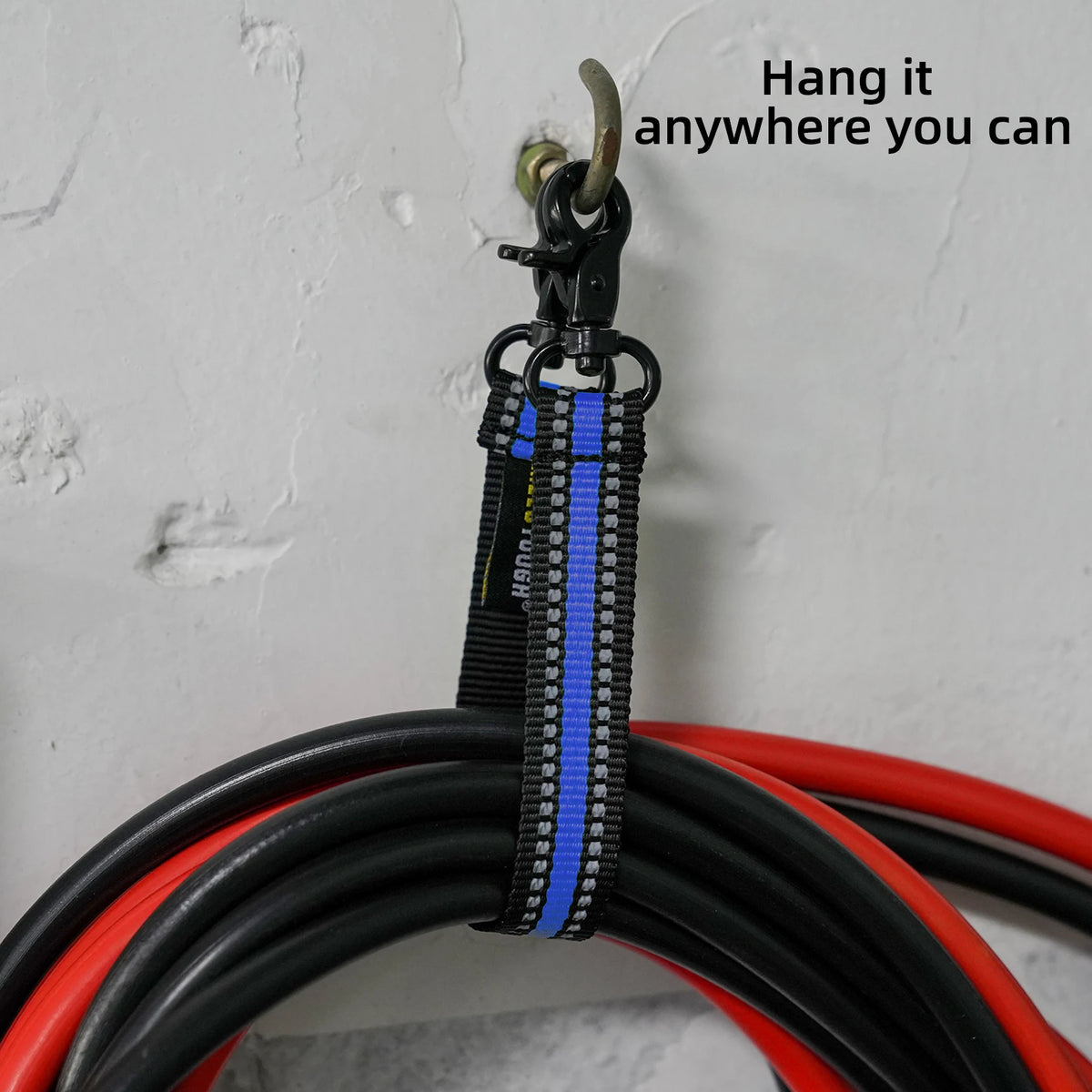 Durable Electrical Tape Holder with Snap Hook for Tool Belts and Pouches