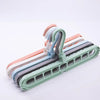 Rotating 9-Hole Folding Clothes Hanger Organizer for Space-Saving Wardrobes