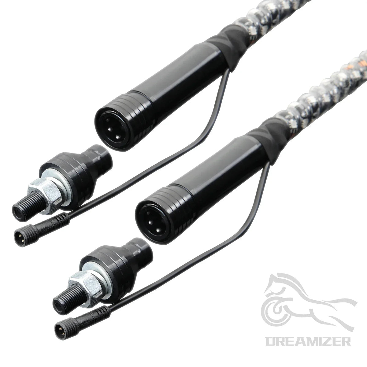 RGB LED Whip Light with Quick Release Base for Offroad Vehicles