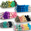 Soft Silicone Floral Beads for Jewelry Making