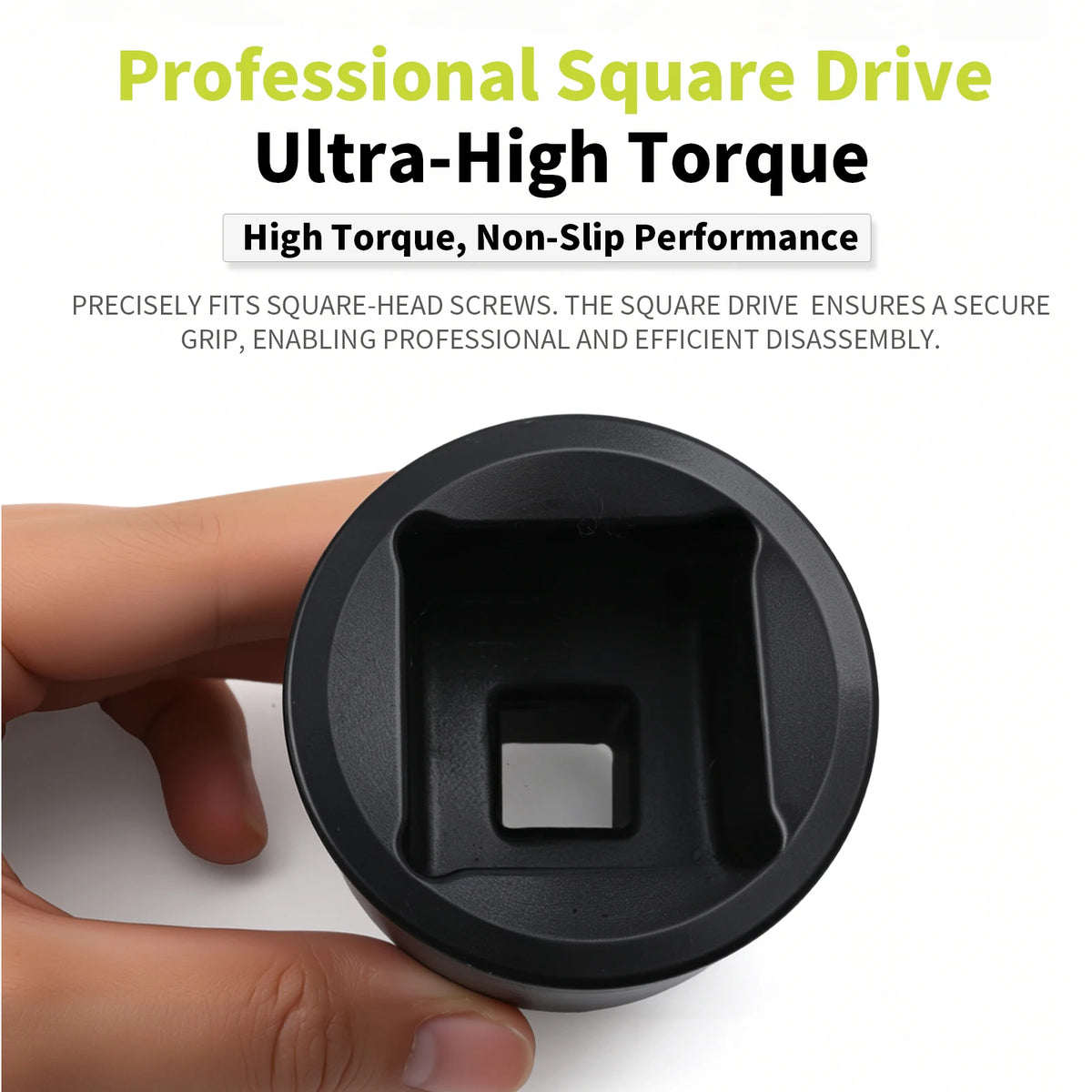 Heavy-Duty Square Drive Impact Socket Adapter Set
